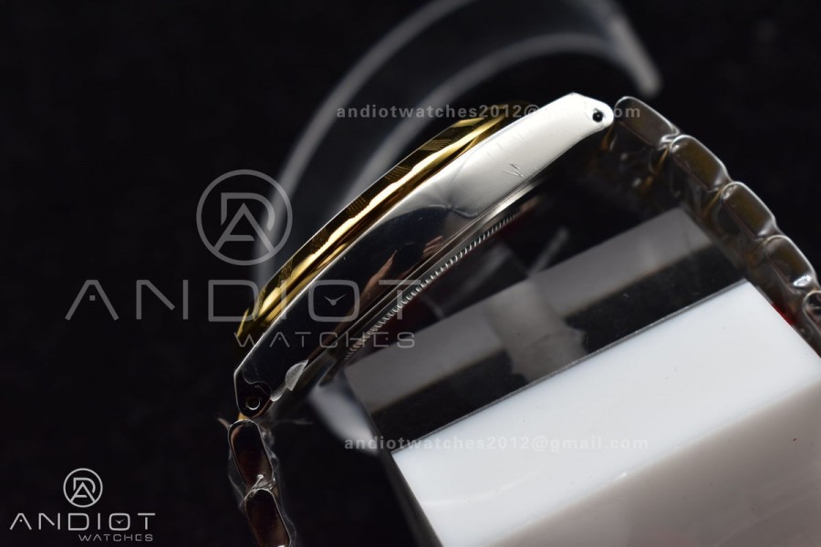 Tudor Royal V7F 1:1 Best Edition Black Dial On YG/SS Strap A2836