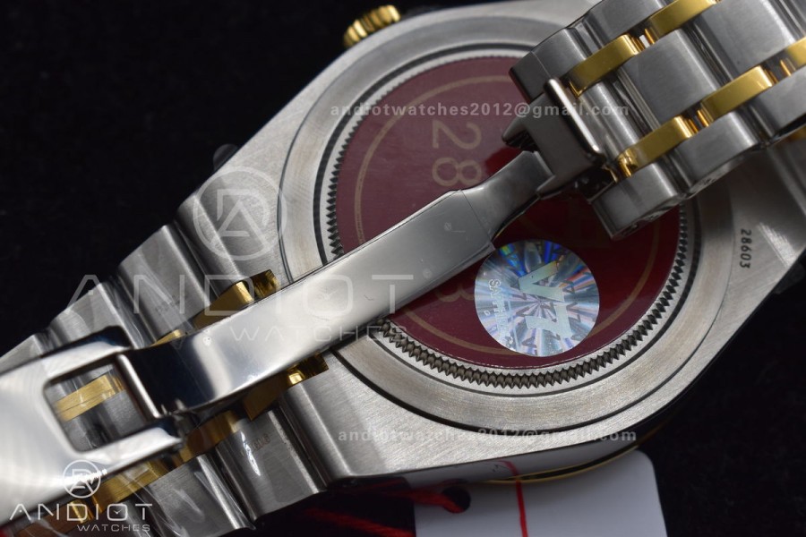Tudor Royal V7F 1:1 Best Edition Black Dial On YG/SS Strap A2836