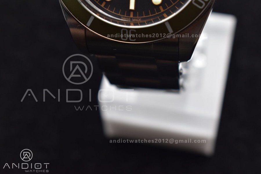 Black Bay "Green" Exclusive to Harrods ZF 1:1 Best Edition on SS Bracelet A2824 V5