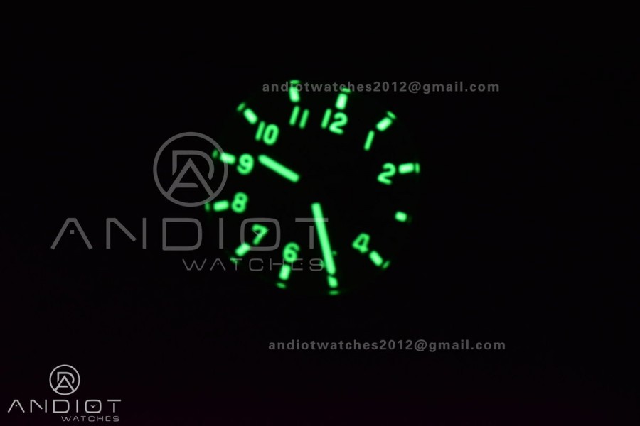 Aquanaut 5168G 42mm SS ZF 1:1 Best Edition Green Dial On Green Rubber Strap 324CS