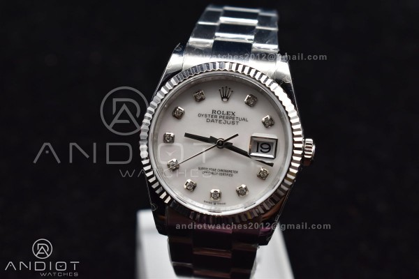 DateJust 36 SS BPF 1:1 Best Edition 316F Steel Oys...