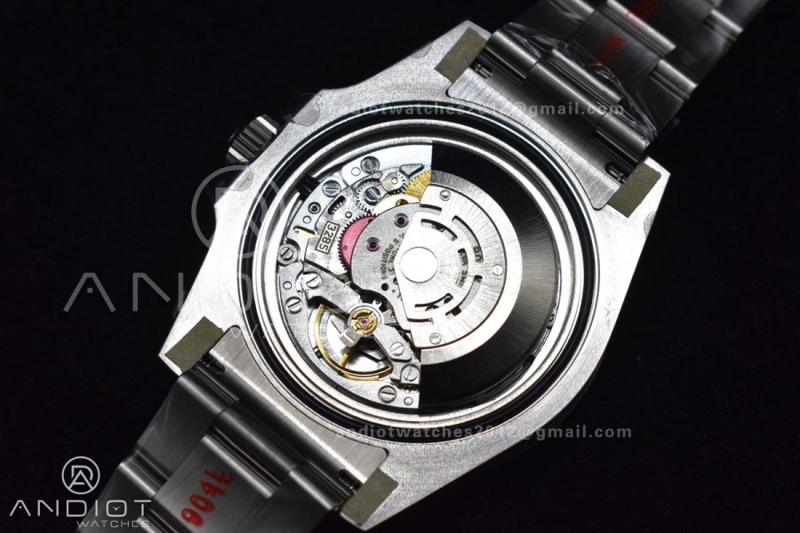 GMT Master II 116710 LN 904L SS C+F 1:1 Best Edition Black Dial on Oyster Bracelet VR3285
