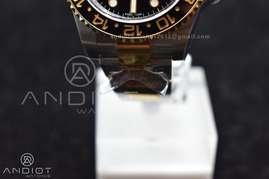 GMT-Master II 116713 Two Tone SS/YG 904L Steel Clean 1:1 Best Edition VR3186