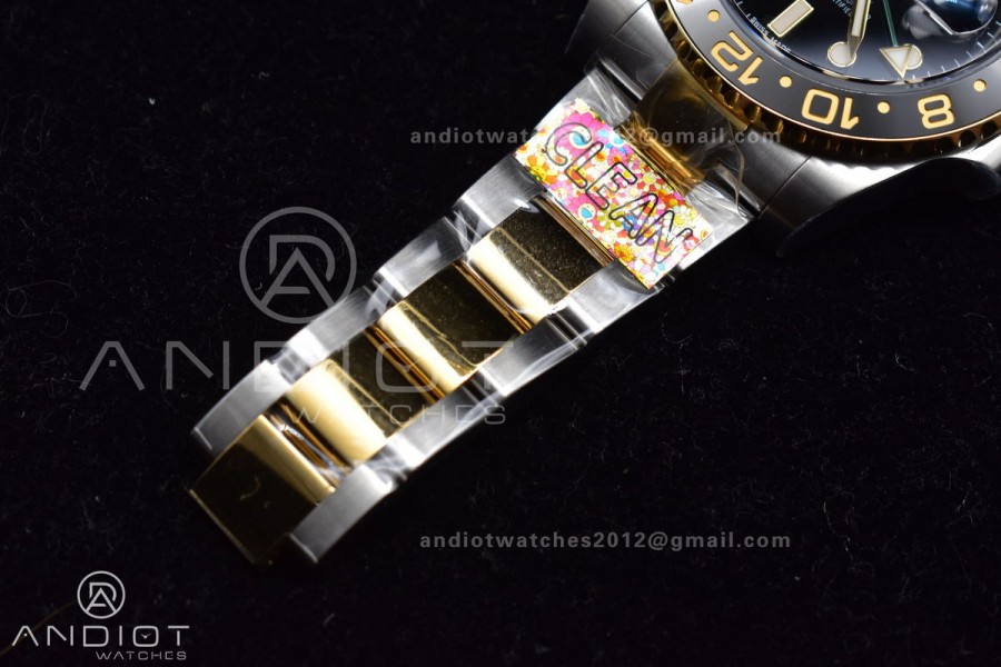 GMT-Master II 116713 Two Tone SS/YG 904L Steel Clean 1:1 Best Edition VR3186
