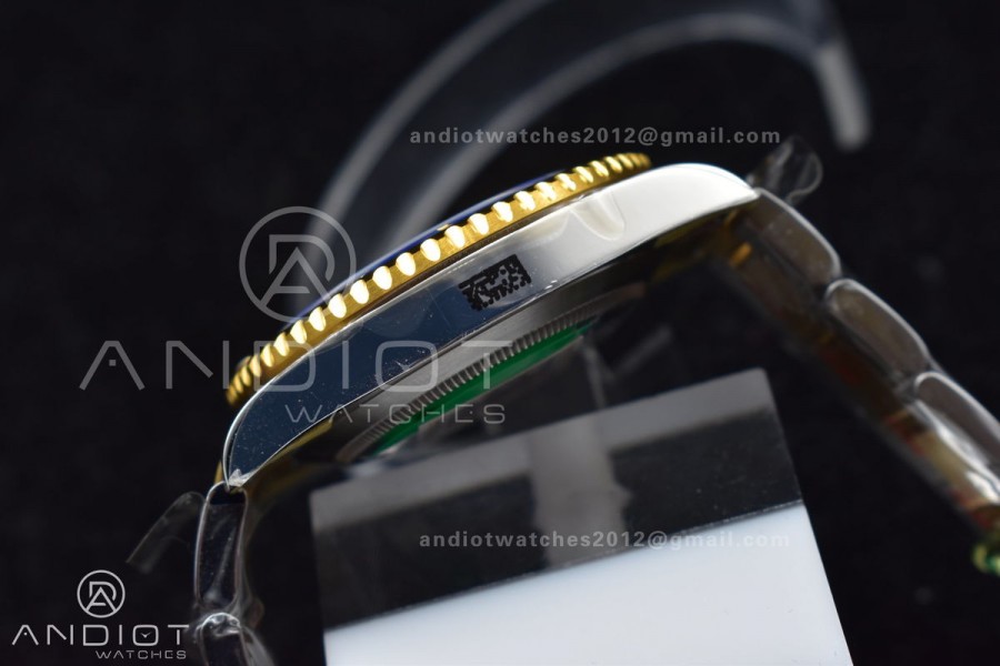 Submariner 116613 LB Blue Ceramic SS/YG 904L Steel King 1:1 Best Edition 3135