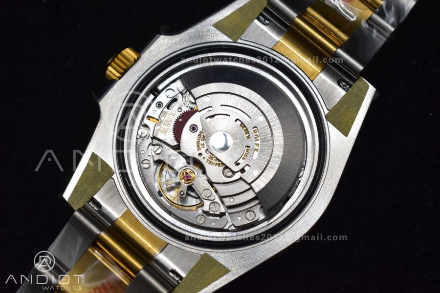 Submariner 116613 LN SS/YG Black Ceramic 904L Steel King1:1 Best Edition 3135