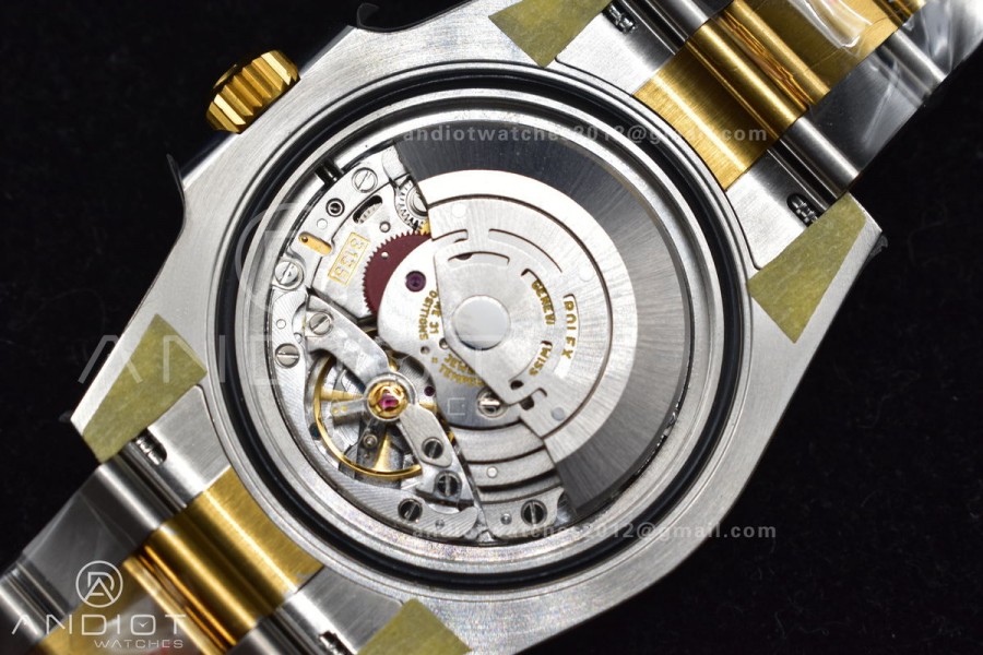 Submariner 116613 LN SS/YG Black Ceramic 904L Steel King1:1 Best Edition 3135