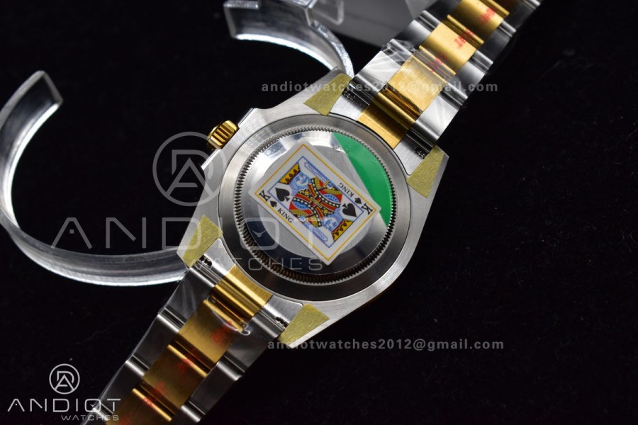 Submariner 116613 LN SS/YG Black Ceramic 904L Steel King1:1 Best Edition 3135