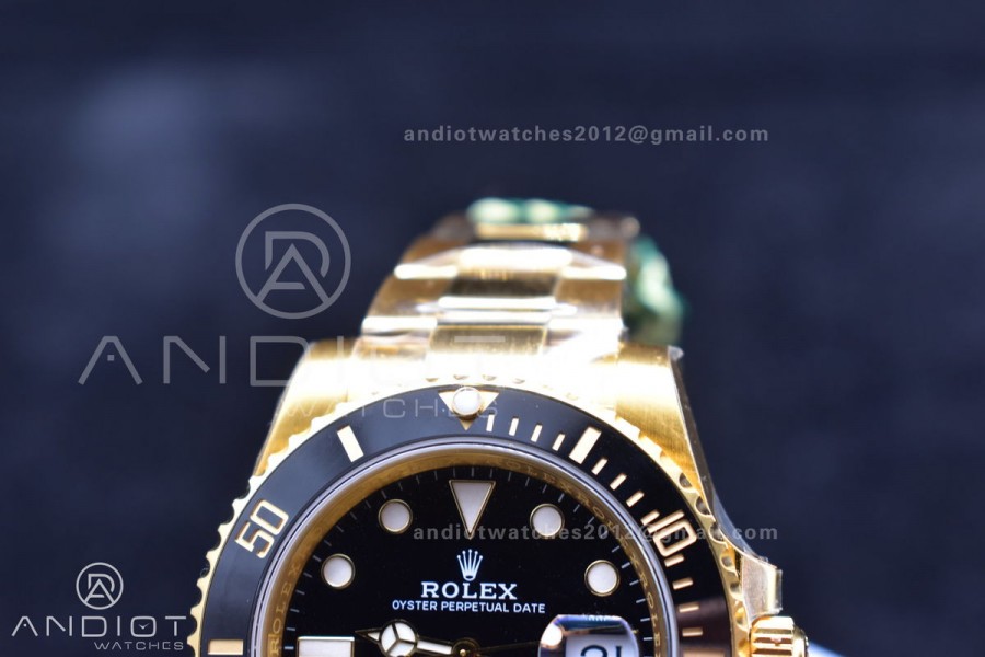 Submariner 126618 LN YG Black Ceramic 904L Steel VSF 1:1 Best Edition VS3235