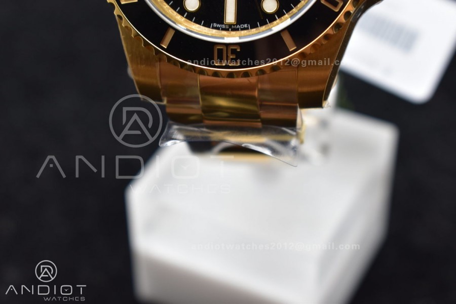 Submariner 126618 LN YG Black Ceramic 904L Steel VSF 1:1 Best Edition VS3235