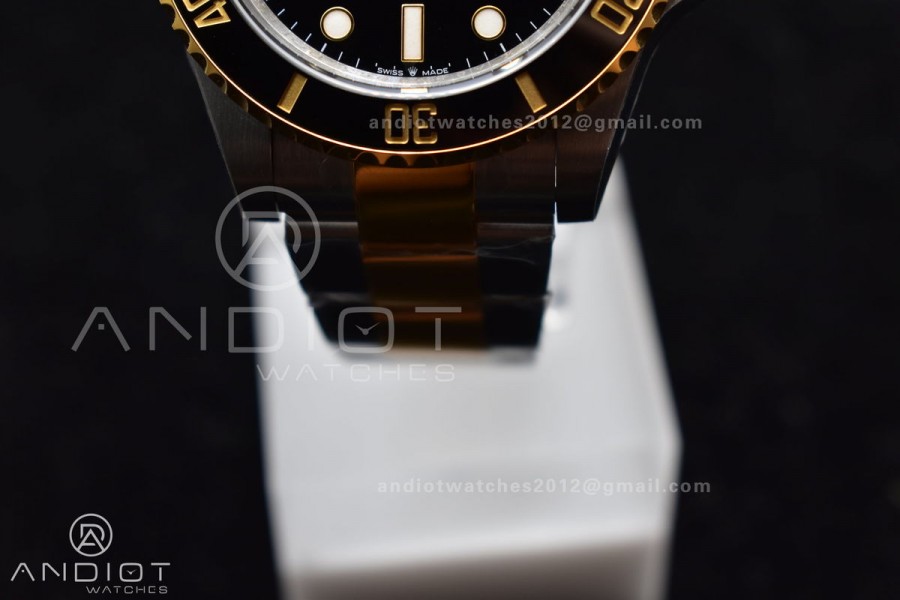 Submariner 126613 LN SS/YG Black Ceramic 904L Steel VSF 1:1 Best Edition VS3235