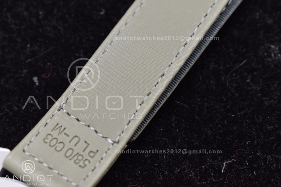 Swatch x Omega Bioceramic Moonwatch Mission to Pluto on Nylon Strap Quartz