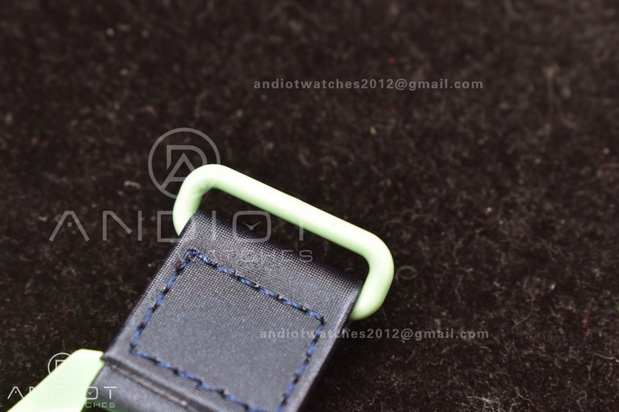 Swatch x Omega Bioceramic Moonwatch Mission to Earth on Nylon Strap Quartz