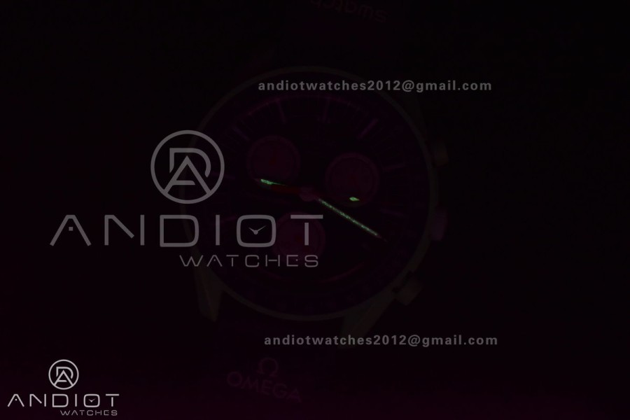 Swatch x Omega Bioceramic Moonwatch Mission to Earth on Nylon Strap Quartz