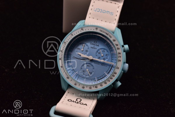 Swatch x Omega Bioceramic Moonwatch Mission to Ura...
