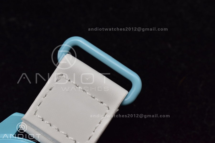 Swatch x Omega Bioceramic Moonwatch Mission to Uranus on Nylon Strap Quartz