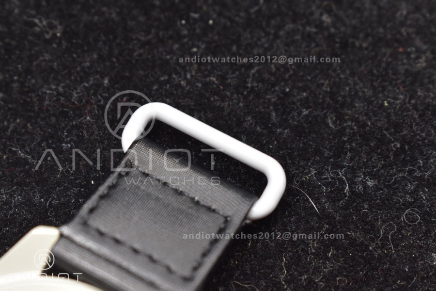 Swatch x Omega Bioceramic Moonwatch Mission to The Moon on Nylon Strap Quartz