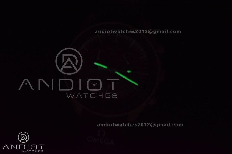 Swatch x Omega Bioceramic Moonwatch Mission to The Moon on Nylon Strap Quartz