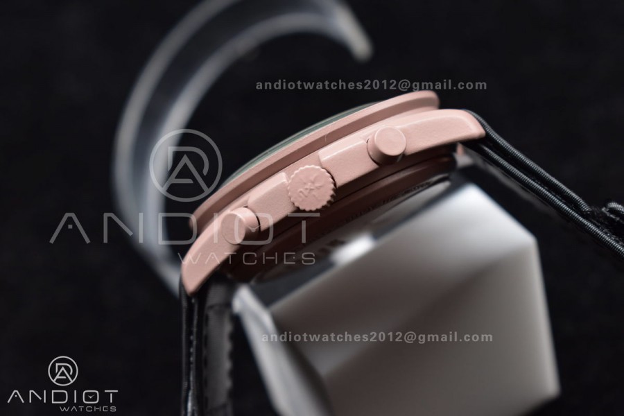 Swatch x Omega Bioceramic Moonwatch Mission to Jupiter on Nylon Strap Quartz