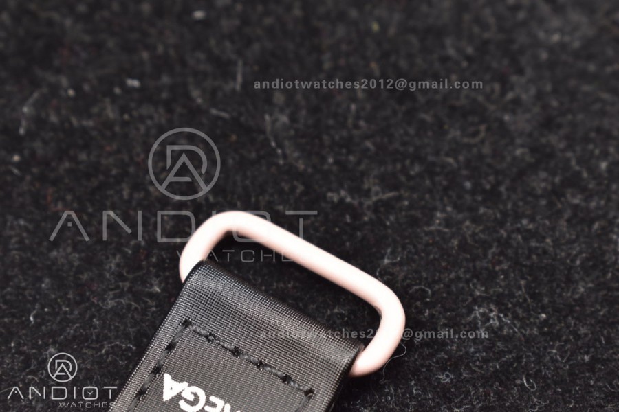 Swatch x Omega Bioceramic Moonwatch Mission to Jupiter on Nylon Strap Quartz