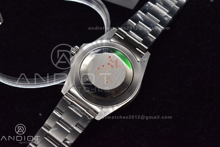 Submariner16610LV Kermit BPF Best Edition On SS Bracelet