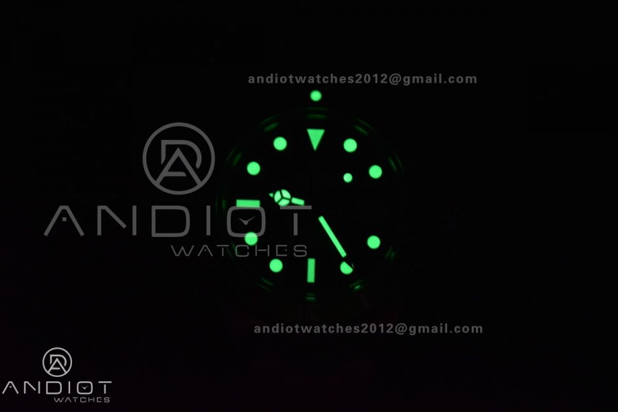 Submariner16610LV Kermit BPF Best Edition On SS Bracelet