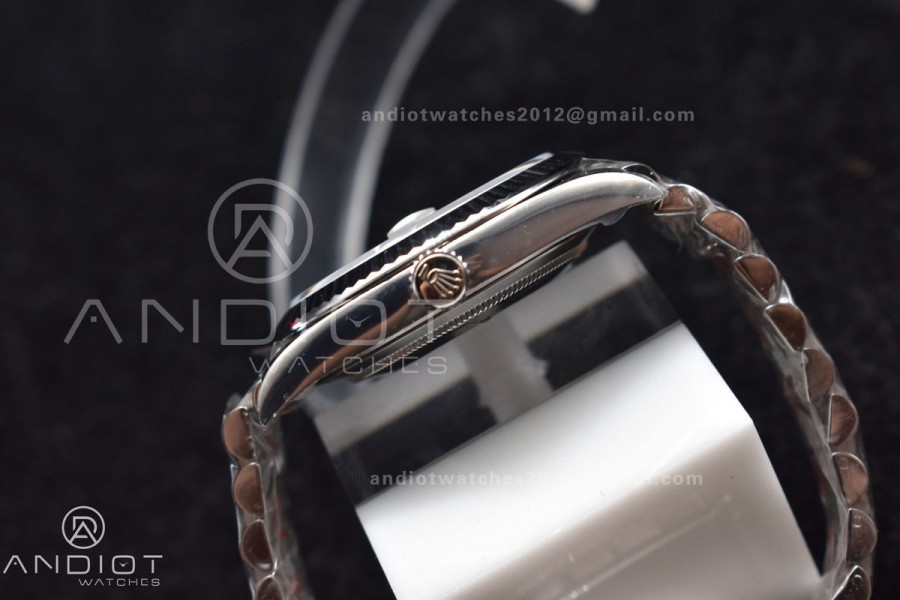 DateJust 41 126334 Clean 1:1 Best Edition 904L Steel Green Stick Dial on Jubilee Bracelet VR3235