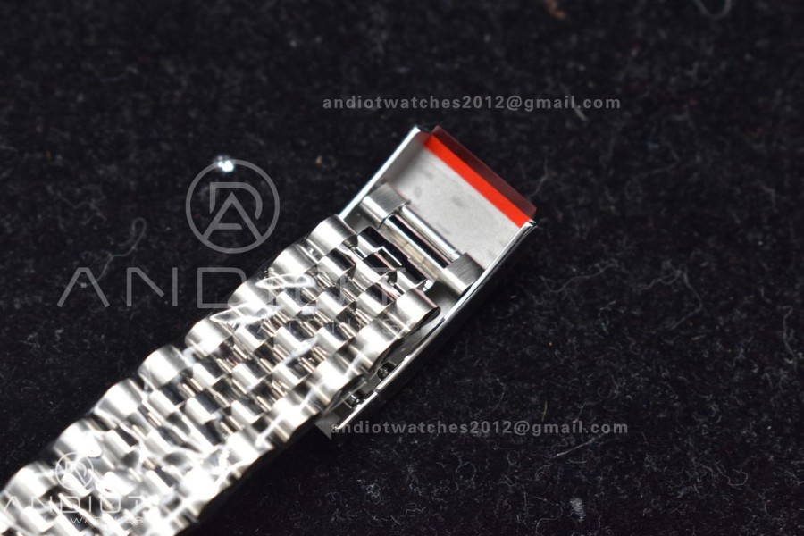 DateJust 41 126334 Clean 1:1 Best Edition 904L Steel Green Stick Dial on Jubilee Bracelet VR3235