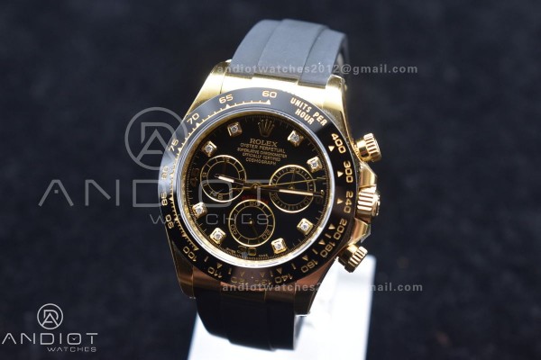 Daytona 116518 Clean 1:1 Best Edition Black Diamon...