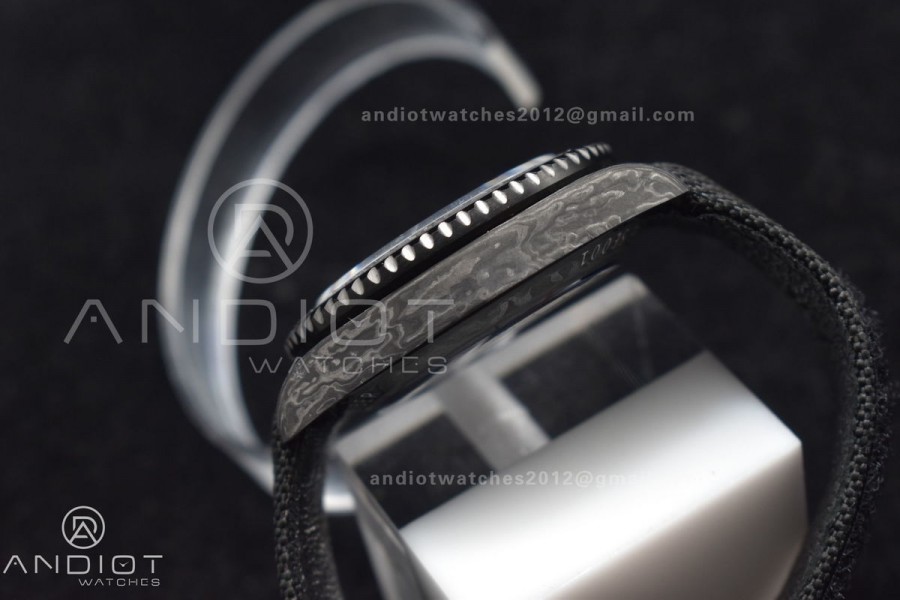 GMT DIW Carbon OMF Best Edition All Black Black Dial on Black Nylon Strap SA3186 CHS