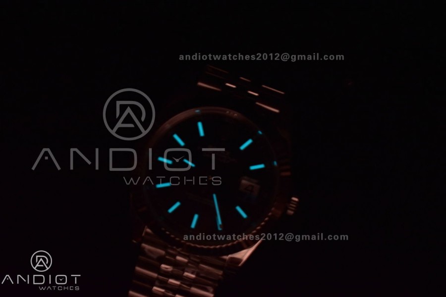 DateJust 41 SS 126334 VSF 1:1 Best Edition 904L Steel Black Stick Dial on Jubilee Bracelet VS3235