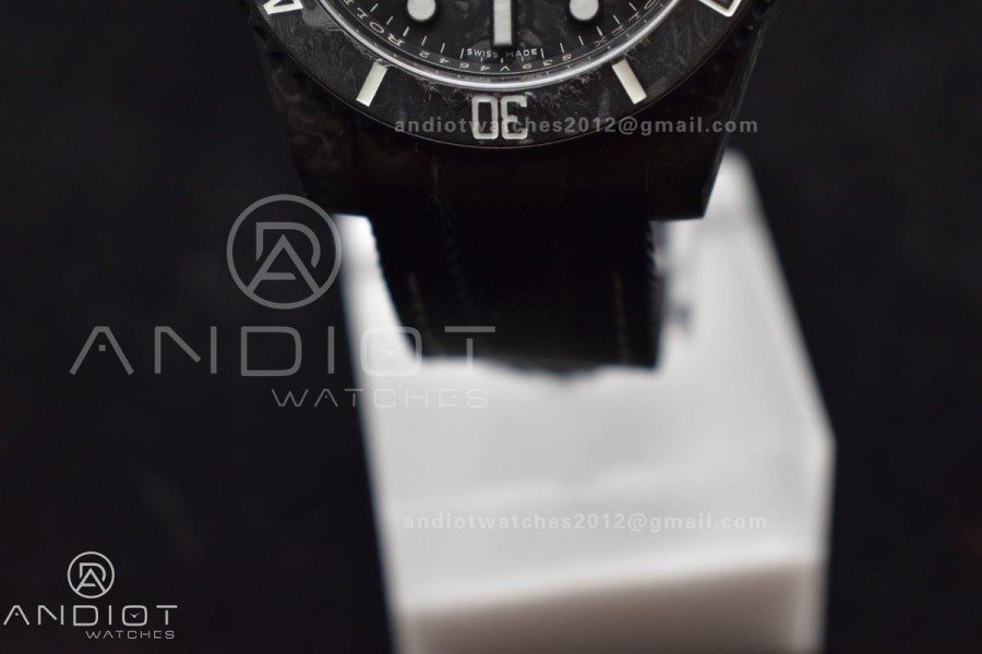 Submariner DIW DLC Sandblasted VSF 1:1 Best Edition Black/Blue Dial on DLC Bracelet VS3135