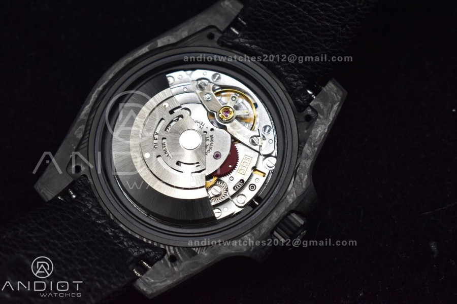Submariner DIW DLC Sandblasted VSF 1:1 Best Edition Black/Blue Dial on DLC Bracelet VS3135