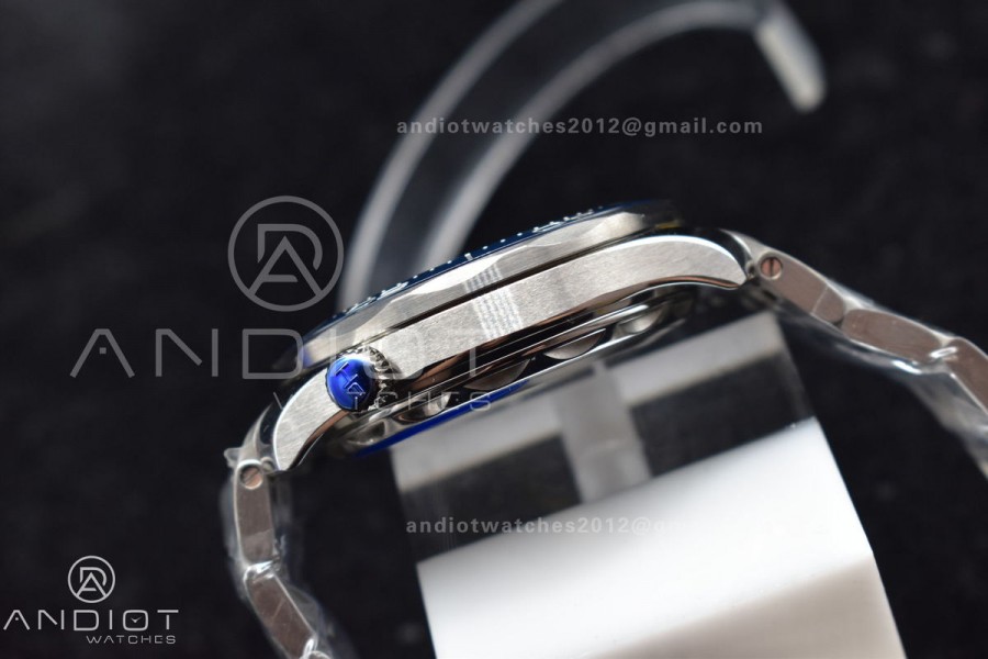 Seamaster Diver 300M SS "COMMANDER’S WATCH" AIF Limited Edition on SS Bracelet A2824 
