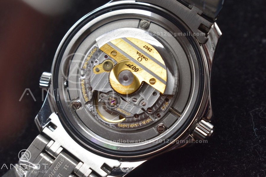 Seamaster Diver 300M SS "COMMANDER’S WATCH" AIF Limited Edition on SS Bracelet A2824 