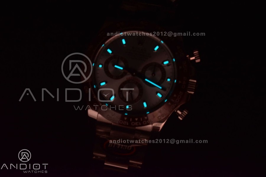Daytona 116506 Brown Ceramic BTF 1:1 Best Edition Ice Blue Dial on SS Bracelet SA4130 V2