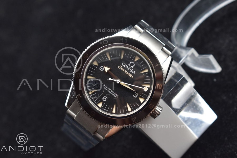 Seamster 300 "Spectre" Limited Edition VSF 1:1 Best Edition on SS Bracelet A8400 Super Clone V2