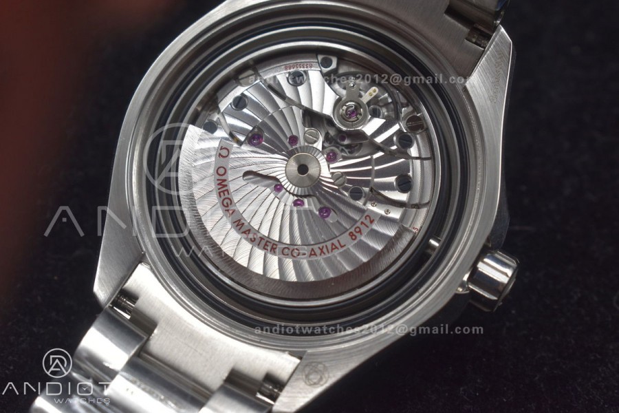 Seamaster 6000M Ultra Deep SS SBF 1:1 Best Edition Deep Blue Dial on SS Bracelet A8912 Super Clone