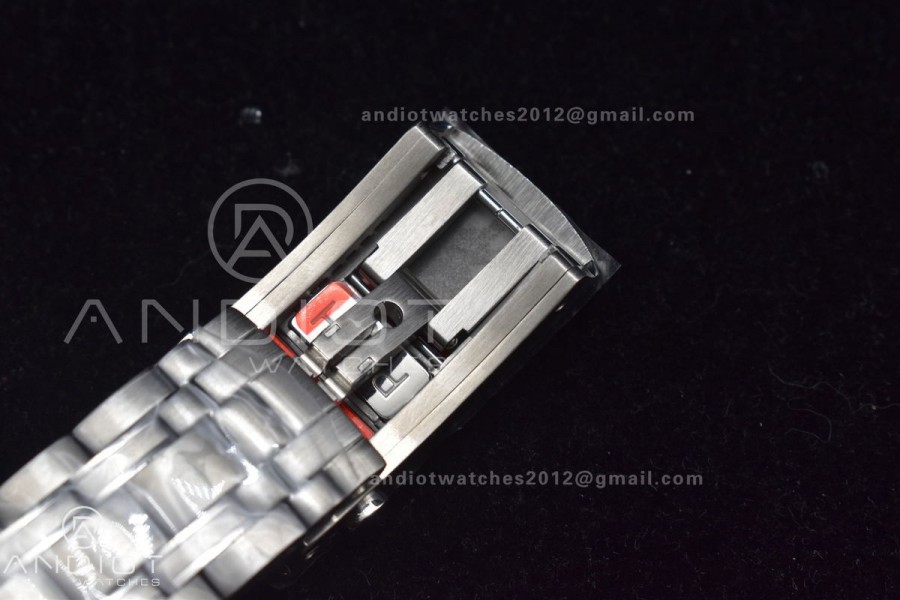 Seamaster Diver 300M VSF 1:1 Best Edition Black Ceramic White Dial on SS Bracelet A8800