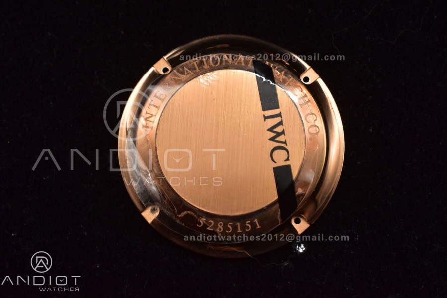 Portuguese Chrono IW371482 ZF 1:1 Best Edition on Black Leather Strap A7750 (Same Thickness as Genuine)