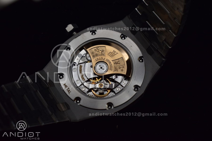 Royal Oak 41mm 15400 APSF 1:1 Best Edition White Textured Dial on SS Bracelet A3120