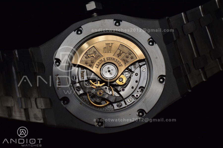 Royal Oak 41mm 15400 APSF 1:1 Best Edition Blue Textured Dial on SS Bracelet A3120