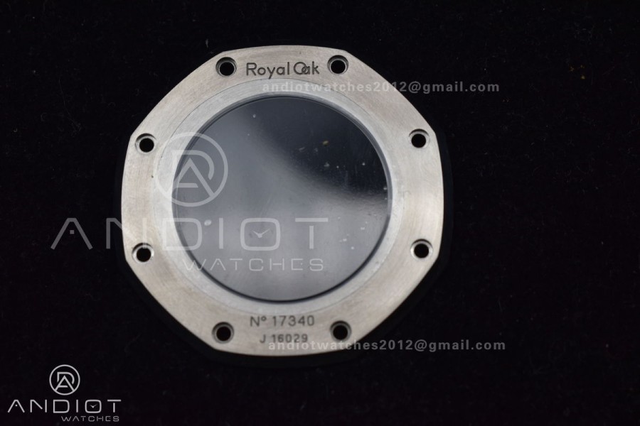 Royal Oak 41mm 15400 APSF 1:1 Best Edition Blue Textured Dial on SS Bracelet A3120