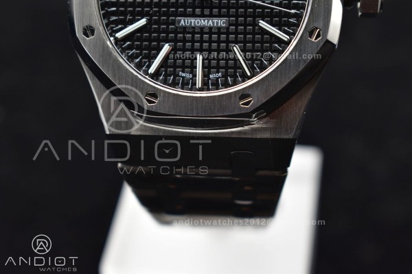 Royal Oak 41mm 15400 APSF 1:1 Best Edition Black T...