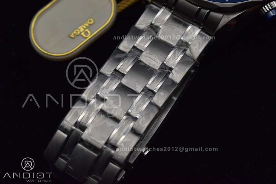 Seamaster 300M Chrono SS OMF 1:1 Best Edition Gray Dial on SS Bracelet A9900 