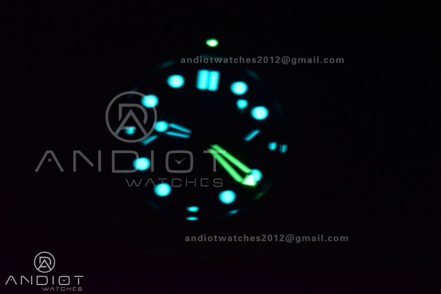 Seamaster 300M Chrono SS OMF 1:1 Best Edition Black Dial on SS Bracelet A9900 