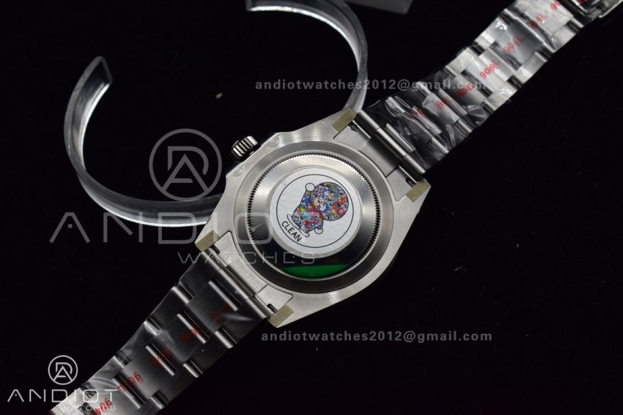 Submariner 41mm Clean 124060 No Date 904L Steel 3230 