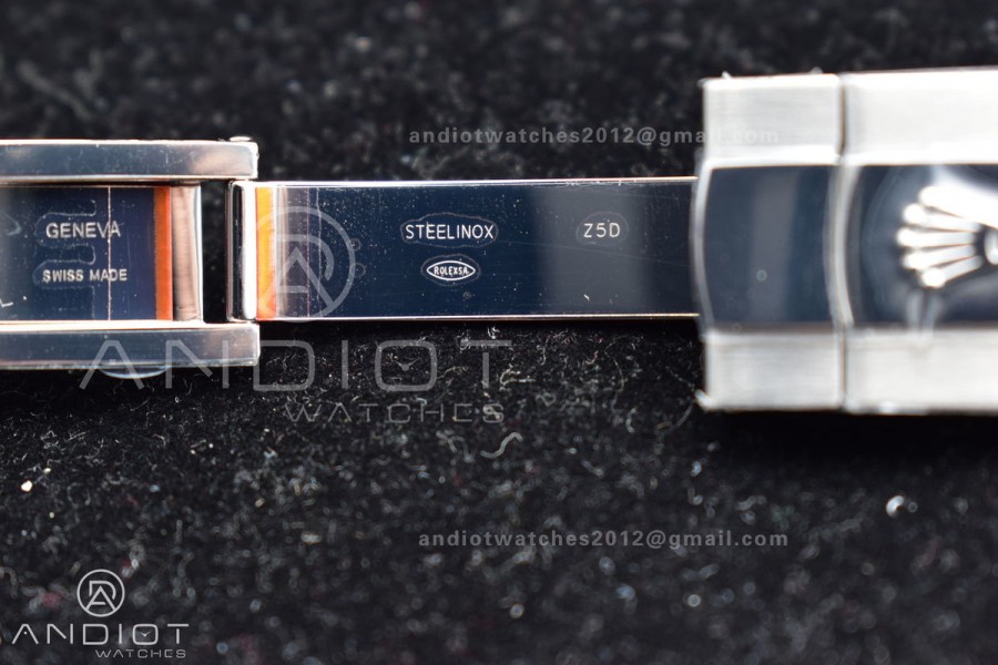 DateJust 41 126334 Clean 904L Steel Grey Stick Dial on Jubilee Bracelet 3235