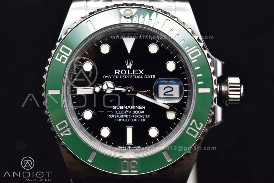 Submariner 41mm Clean 126610 LV Starbucks 904L Steel 3235 