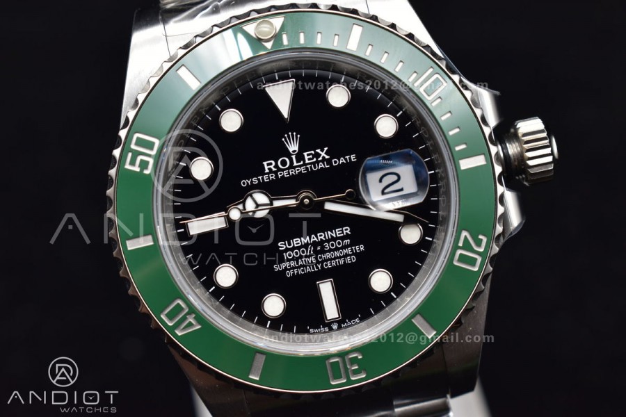 Submariner 41mm Clean 126610 LV Starbucks 904L Steel 3235 